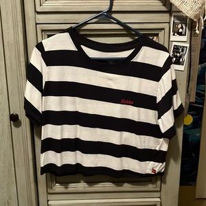 Striped Crop Top